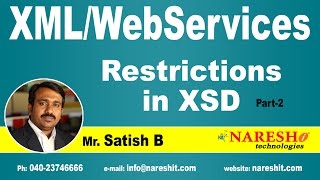 Restrictions in XSD  Part 2  XML Tutorial  Satish B [upl. by Nason493]