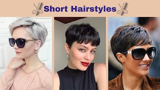 Trendy Hairstyle for Short Hair 2023 24  Short Hairstyles [upl. by Airamasor]