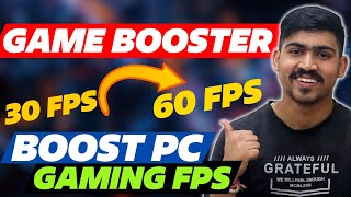 Game Booster For PC  Boost Gaming FPS 🔥🔥  Best Game Booster For PC [upl. by Ithnan985]