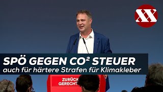 SPÃ–Chef Andreas Babler gegen CO2Steuer [upl. by Novled546]