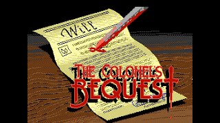 Laura Bow 1 The Colonels Bequest DOSBOXAmiga Sound 14 [upl. by Marvel]