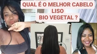 QUAL É O MELHOR CABELO LISO ORGANICO BIO VEGETAL ✅💕 [upl. by Radborne457]