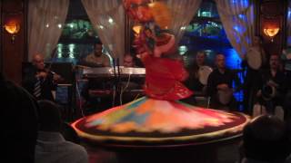 Colorful Whirling Dervish Dance In Cairo Egypt [upl. by Acirdna]