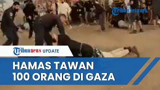 Ngamuk kepada Zionis Hamas Sandera 100 Orang Israel seusai Luncurkan Serangan Mendadak [upl. by Bonns283]