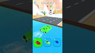 ShapeShifting 2 GAMEPLAY Level No 214 Walkthrough  New Update Car Racing Shorts ShapeShifting [upl. by Gherardo]