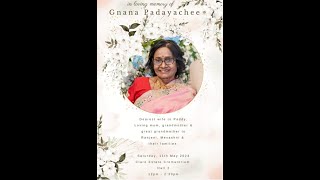 Funeral Service of the Late Gnana Padayachee [upl. by Leanora72]