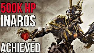 500K HEALTH INAROS ACHIEVED  Dante Unbound  Warframe 2024 [upl. by Reede]