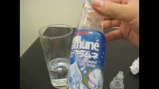 Sangaria Ramune Carbonated Soft Drink Soda Review  Specialty Sodas [upl. by Queri]