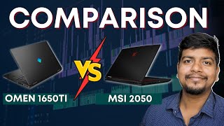 OMEN 1650TI VS MSI 2050 Export Video Comparison  Adobe Premiere Pro  How Big is the Difference [upl. by Chrisse478]