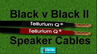 Tellurium Q BLACK VS BLACK II Speaker Cables BATTLE with AB Demo HiFi Review [upl. by Evyn]