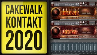 How to use Kontakt in Cakewalk by Bandlab 2020 [upl. by Lanfri987]