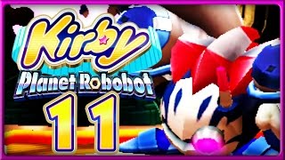 KIRBY PLANET ROBOBOT Part 11 MechaKnight  MetaKnight Cyborg greift an [upl. by Jasper695]