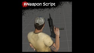 L4D2 Addon  Weapon Script  One hand Uzi [upl. by Femmine]