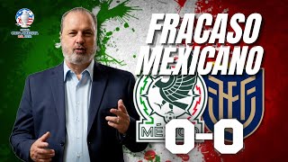 FRACASO DE LA SELECCIÓN MEXICANA  México vs Ecuador  Copa América 2024 [upl. by Rosner]