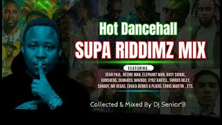 Hot Dancehall Supa Riddims Mix  Dj SeniorB [upl. by Ashleigh]