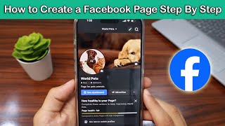 How to Create a Facebook Page on iPhone and Android [upl. by Ahsal]