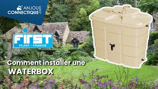 Comment installer un récupérateur deau Waterbox de First Plast [upl. by Leggett]