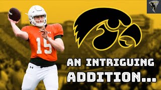 The Iowa QB that NO ONE is talking about  Hawkeyes land intriguing transfer  HIGHLIGHTS amp ANALYSIS [upl. by Decamp751]