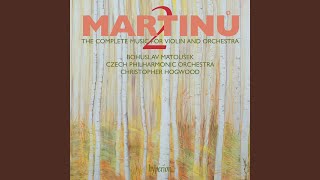 Martinů Concerto for Violin Piano and Orchestra H 342 II Adagio [upl. by Louisette]