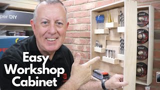 How to Build an Easy Workshop Cabinet [upl. by Colp66]