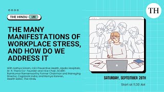 The many manifestations of workplace stress and how do we address it [upl. by Miun]