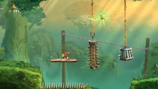 Rayman Legends 100  Ropes Course [upl. by Ruhtua]