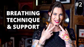 Breathing Technique amp Support Explained  Vocal MasterClass 2 [upl. by Gelman649]