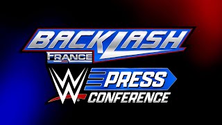 WWE Backlash France PostShow Press Conference May 4 2024 [upl. by Shu]