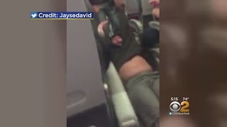 Man Forcibly Removed From Oversold United Airlines Flight [upl. by Ronica22]