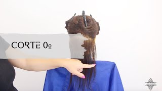 Como cortar el cabello RECTO  Corte fácil [upl. by Lesnah]