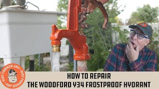 HowTo Repair An Outside Yard Hydrant [upl. by Yeneffit675]