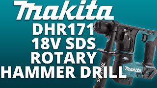 Makita DHR171 18v SDS Rotary Hammer Drill  Toolstop Showcase [upl. by Jeremy]