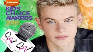 KENTON DUTY Disneys quotSHAKE IT UPquot Kids Choice Awards Gift Suite 2015 [upl. by Anirok]