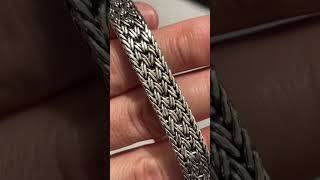 Thai silver bracelet 10mm [upl. by Eniawtna]