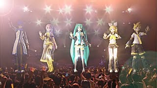 Hatsune Miku Live Party MikuPa Subtitles cc FULL HD [upl. by Brion]