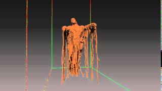 Melting Man Test with PhoenixFD [upl. by Richman]