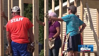 Habitat for Humanity kicks off Muffet McGraw Women Build Week [upl. by Kanor]