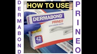 Dermabond Prineo Application [upl. by Grof263]