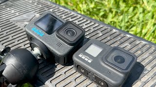 GoPro HERO8 VS HERO12  Test Vlog [upl. by Imojean]