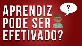 O JOVEM APRENDIZ PODE SER CONTRATADO APOS O TERMINO DO CONTRATO [upl. by Terti]