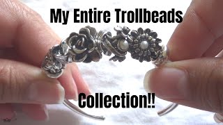 My Trollbeads Collection Part 1  May 2019 [upl. by Nirek489]