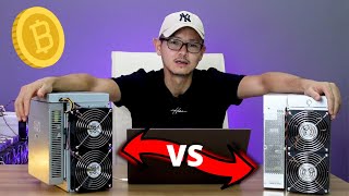 Minadores Antminer VS Avalon Comparación 2021 [upl. by Asset707]