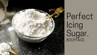 How to make icing sugar at home  Confectioners sugar  Icing sugar for royal icing  Powdered sugar [upl. by Lehar433]