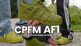 CPFM Air Force 1 Moss Green On Foot and Review [upl. by Aihsyla]