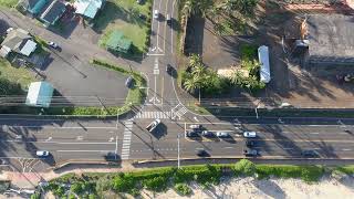 Kuamoo Rd and Kuhio Hwy 457 PM January 25 2024 [upl. by Kcirddot29]