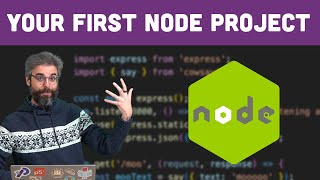 How to Set Up a Nodejs Project [upl. by Mar]