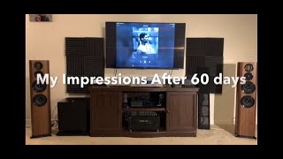 Wharfedale EVO 44 Review  My Personal Subjective Impressions [upl. by Allegna]