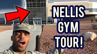 GYM TOUR NELLIS AIR FORCE BASE [upl. by Schnell960]