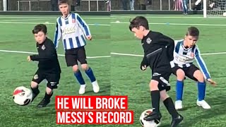 Mateo Messi Copies Lionel Messi Skills In Viral Video [upl. by Jegger]