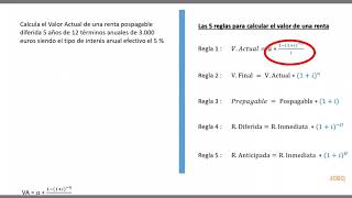 ¿Cómo resolver problemas de rentas financieras [upl. by Lecram381]